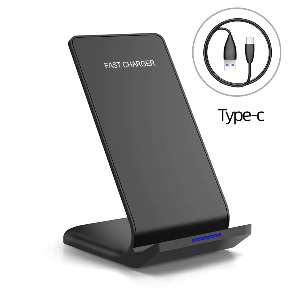 15W Wireless Charging Stand for iPhone and More