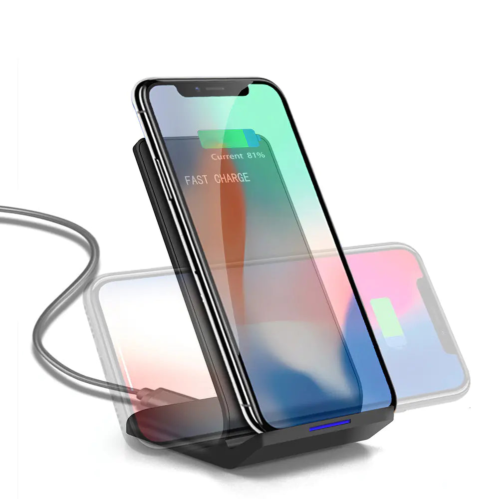 15W Wireless Charging Stand for iPhone and More